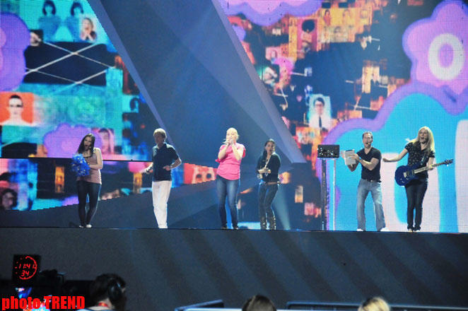 San Marinonun "Eurovision" təmsilçisi ilk məşqini keçirib (FOTO) - Gallery Image