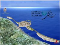 Иран запускает проект объездной трассы Ramsar через Каспийское море