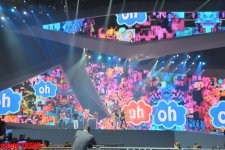 Eurovision-2012 San Marino participant sings song in Baku (PHOTO)