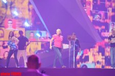 Eurovision-2012 San Marino participant sings song in Baku (PHOTO)