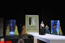 В Баку состоялось дефиле Фахрии Халафовой, посвященное «Евровидению 2012» (фотосессия)