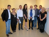 В Израиле состоялось открытие выставки азербайджанской карикатуры (фотосессия)