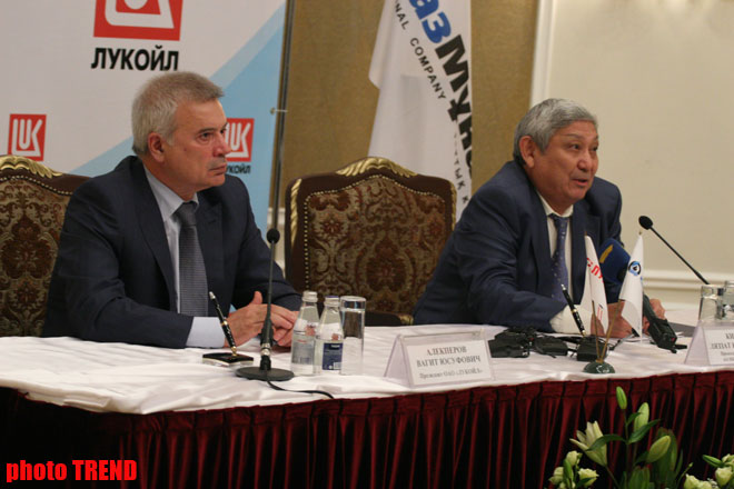 Kazakh KazMunaiGas, Russian LUKOIL sign memorandum of understanding (PHOTO) - Gallery Image