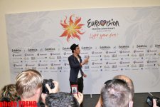 Представитель Турции на "Евровидении" отпраздновал свой день рождения в Баку