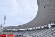 Реконструкция главной футбольной арены Азербайджана (ФОТО)