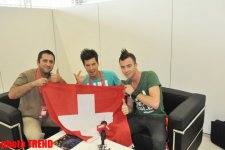 İsveçrənin "Eurovision 2012" təmsilçiləri: Bakıda xüsusən Qız Qalasını sevdik