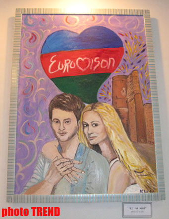 "Евровидение-2012 в Древней стране огней" глазами молодых художников (фотосессия)