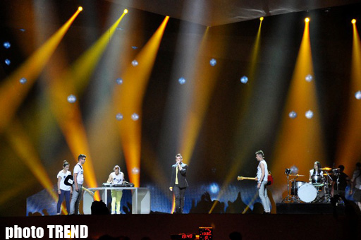 Eurovision 2012 Maltese participant rehearses in Baku (PHOTO)