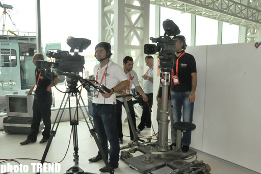 В Баку проводится телемарафон, посвященный «Евровидению-2012» (фото)