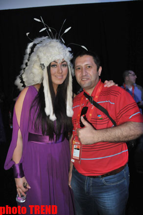 В Баку прошла церемония открытия конкурса "Евровидение - 2012" (версия 3) (ФОТО)