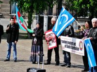 В Нидерландах и Швеции прошли акции протеста против антиазербайджанской политики Ирана (версия 2) (ФОТО)