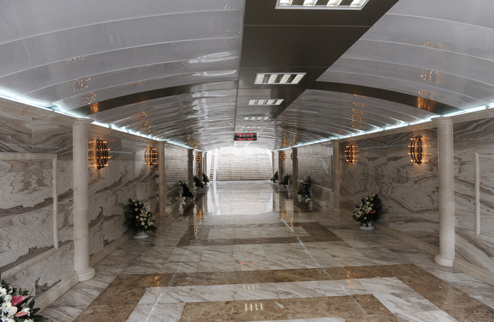Prezident İlham Əliyev və xanımı Bakı Funikulyorunun, yeraltı piyada keçidinin açılışlarında iştirak ediblər (FOTO) - Gallery Image