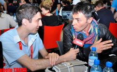 Foreign journalists covering Eurovision-2012 pleased with created conditions (PHOTO) - Gallery Thumbnail