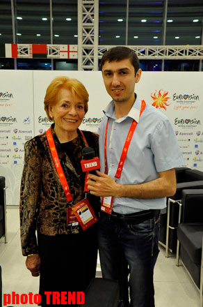 Eurovision first winner: Baku is fantastic city (PHOTO)