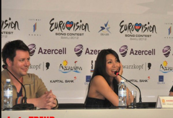 French participant at Eurovision 2012: Azerbaijan is young democracy (PHOTO)