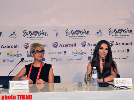 Səbinə Babayeva finala çıxmayan "Eurovision 2012" iştirakçılarına təşəkkür edib (FOTO) - Gallery Image