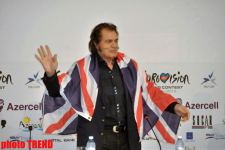 Eurovision-2012 UK representative talks about Azerbaijani participant, Russian singer and King of Rock 'n' Roll (PHOTO)
