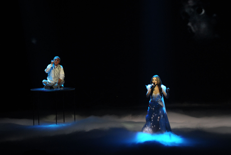Президент Азербайджана и его супруга наблюдали финал песенного конкурса «Евровидение-2012» (ФОТО)