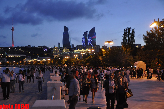 В субботу в Приморском парке Баку состоится большой концерт и салют