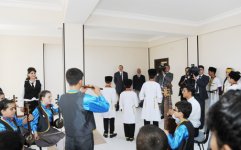 Президент Азербайджана принял участие в открытии ряда объектов в Джульфе (ФОТО)