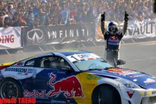 David Coulthard demonstrated the show in Baku (PHOTO)