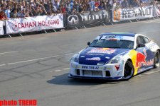 David Coulthard demonstrated the show in Baku (PHOTO)