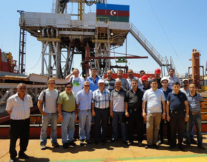 Azerbaijan Academy of Sciences starts installation of deep seismic stations in Caspian Sea (PHOTO) - Gallery Image