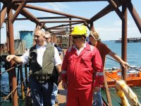 Azerbaijan Academy of Sciences starts installation of deep seismic stations in Caspian Sea (PHOTO) - Gallery Thumbnail