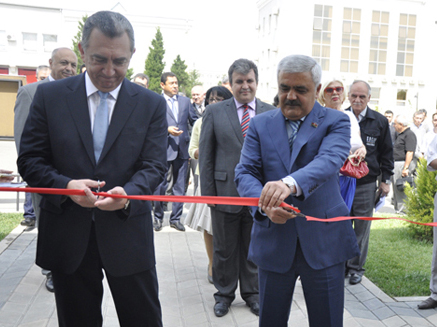 Sumqayıtda ARDNŞ tərəfindən müasir standartlar səviyyəsində yaradılmış yeni Təlim-Tədris Mərkəzinin açılışı olub (FOTO)