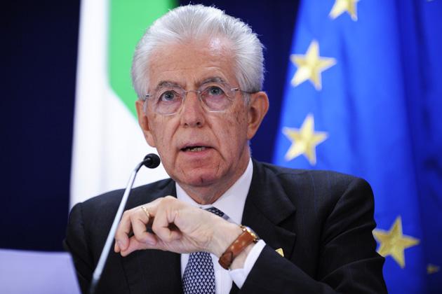 Italian premier Monti plans to step down