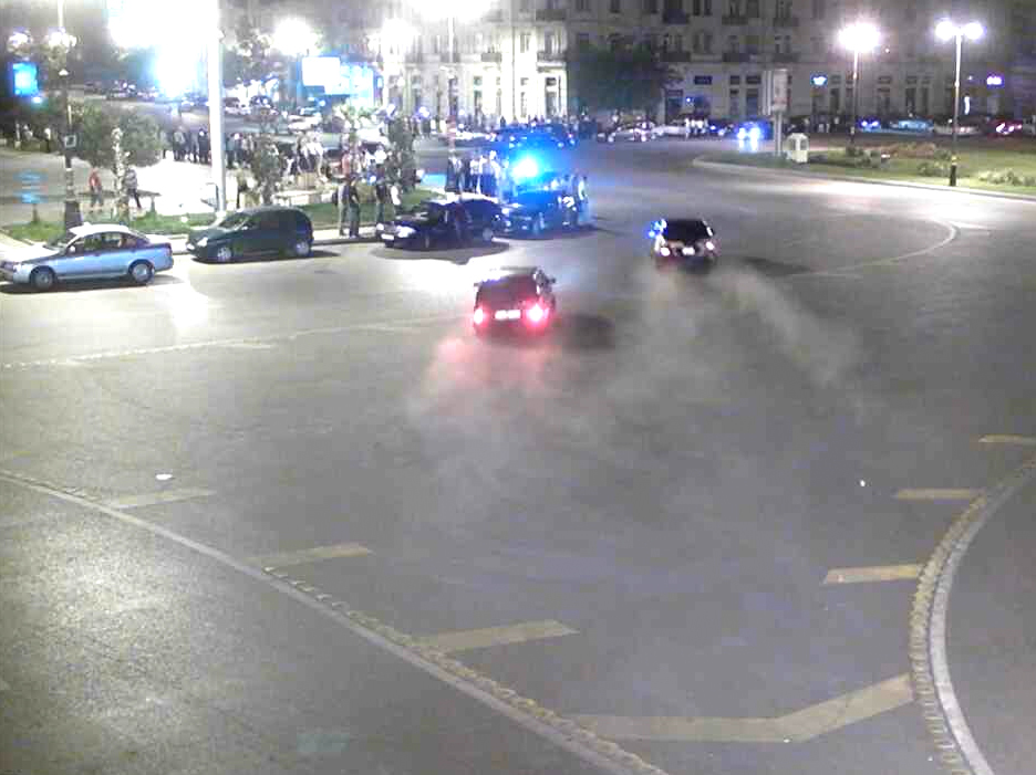 Гонки автохулиганов в Баку завершились трагедией (видео)