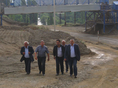 Qızılca qırmadaş zavodunun ikinci istehsalat xətti və yeni bunkeri istismara verildi (FOTO)