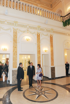 Azerbaijani President opens Palace of Marriage after major overhaul (PHOTO)