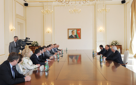 Azerbaijani President receives RF State Duma’s delegation