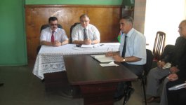 Азербайджанский депутат встретился с избирателями в поселке Лагич (ФОТО)