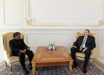 Президент Азербайджана принял верительные грамоты посла Индии
