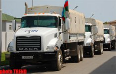 Азербайджан направил вторую партию гуманитарной помощи в Краснодарский край РФ (ФОТО)