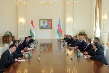 President: Very close and fraternal relations historically exist between Azerbaijani and Tajik peoples