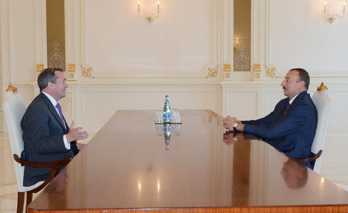 Президент Азербайджана принял члена Палаты общин парламента Великобритании