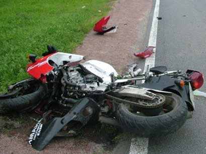 Neftçalada motosiklet sürücüsü yol qəzasında ölüb