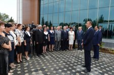Azerbaijani President inaugurates newly reconstructed Heydar Aliyev Center in Lankaran (PHOTO) - Gallery Thumbnail