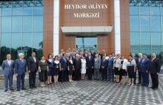 Azerbaijani President inaugurates newly reconstructed Heydar Aliyev Center in Lankaran (PHOTO)