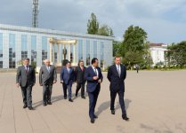 Azerbaijani president arrives in country’s Lankaran region (PHOTO) - Gallery Thumbnail