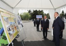 President Ilham Aliyev visits Jalilabad Broiler`s newly-reconstructed poultry meat production facility (PHOTO) - Gallery Thumbnail