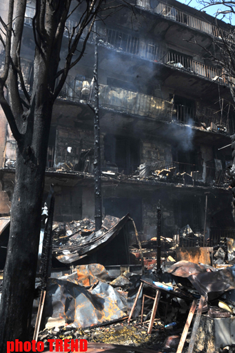Fire in Baku’s hostel fully extinguished (PHOTO)