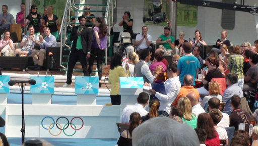 Ильхама Гасымова выступила на FernsehGarten, посвященном Олимпиаде в Лондоне (видео-фото)