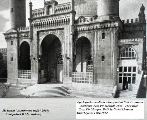 Набат Ашурбекова - женщина, построившая мечеть "Тезе Пир" (фото)