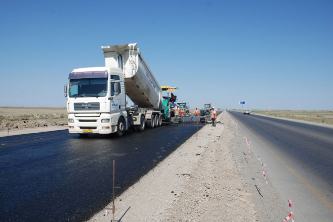 2014 roads repairs in Kazakhstan made public