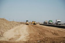 В Азербайджане расширяется крупнейшая автомагистраль (ФОТО)