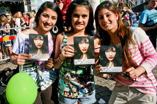 Любимица бакинской молодежи выступила на родине Лорин (фотосессия)